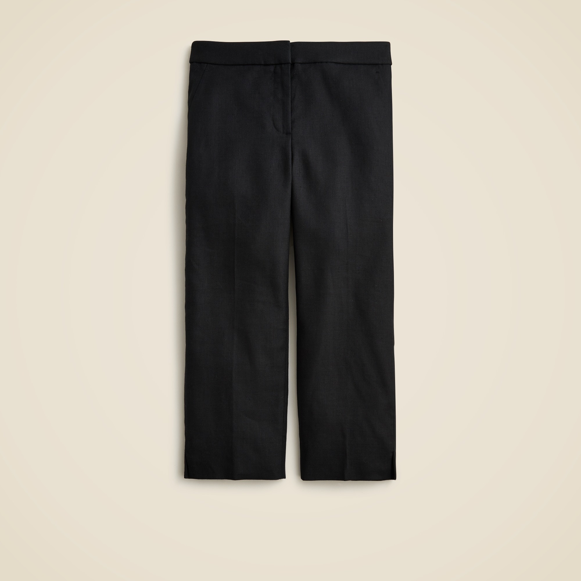  Kate capri pant in stretch linen blend