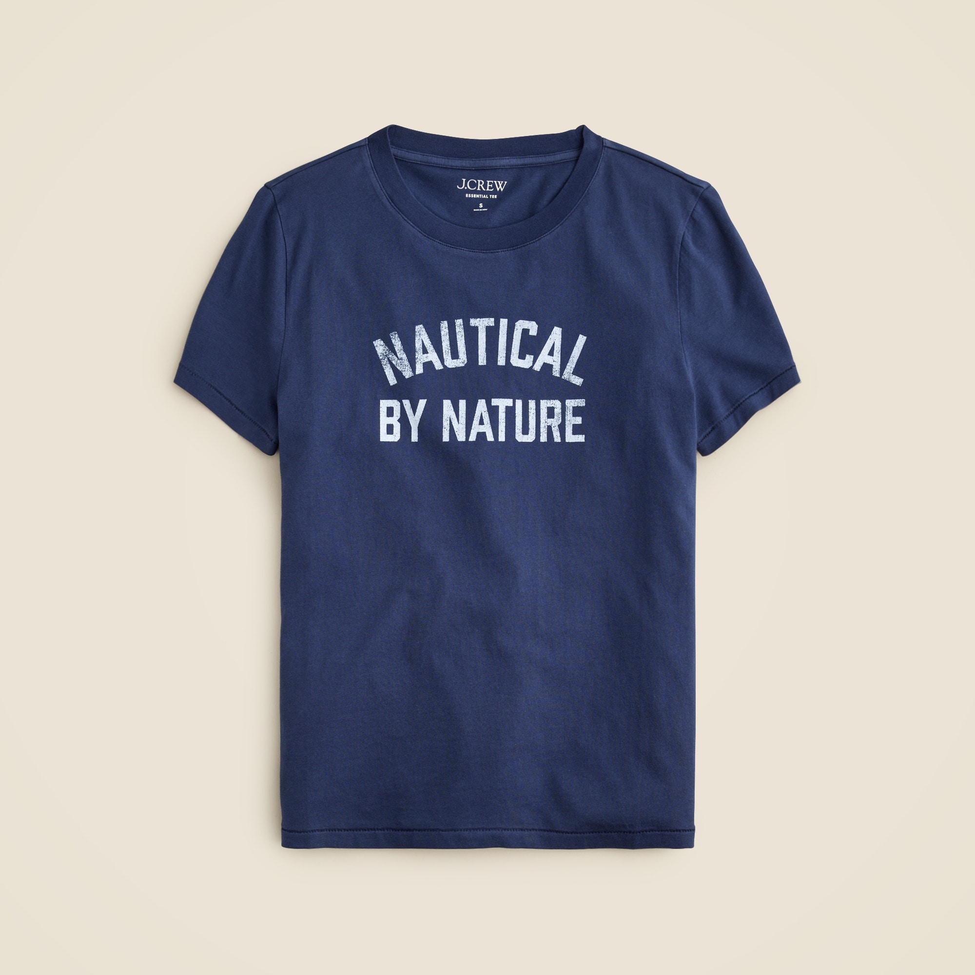  Classic-fit &quot;Nautical by Nature&quot; graphic T-shirt