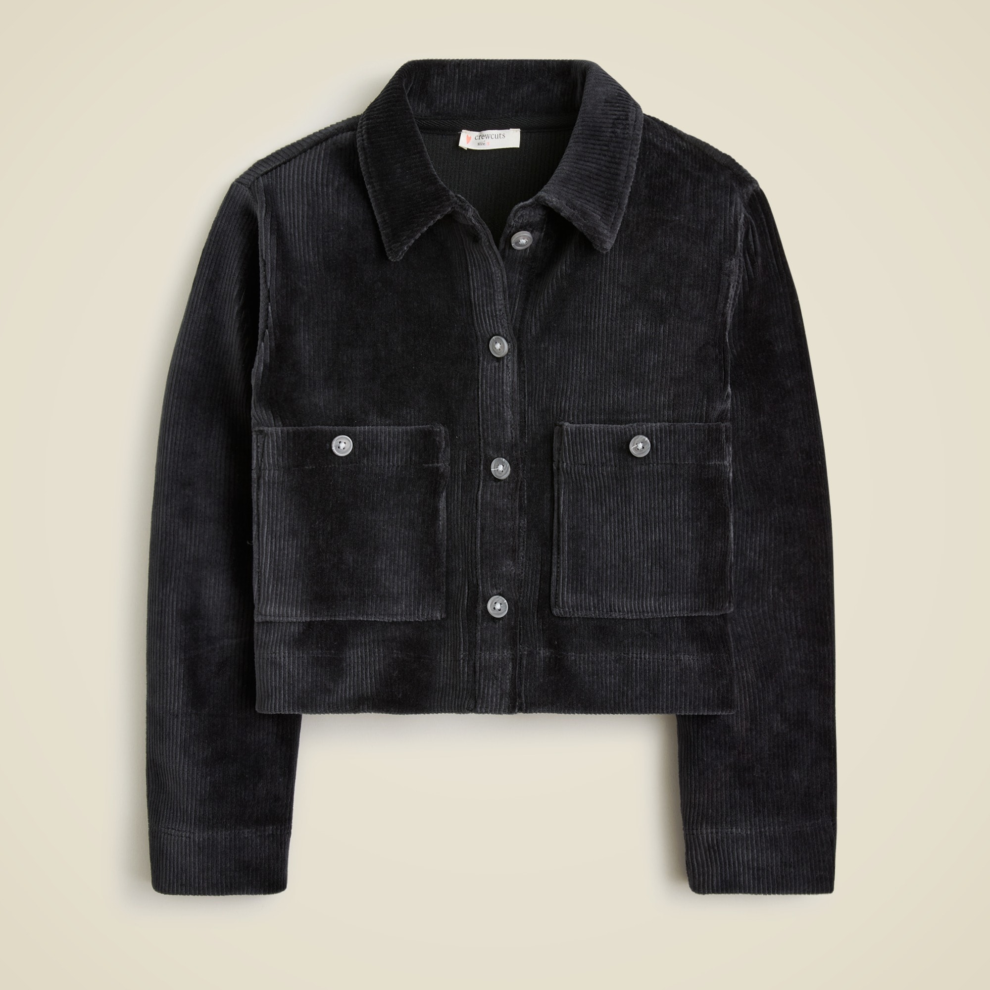 girls Girls' corduroy shirt-jacket