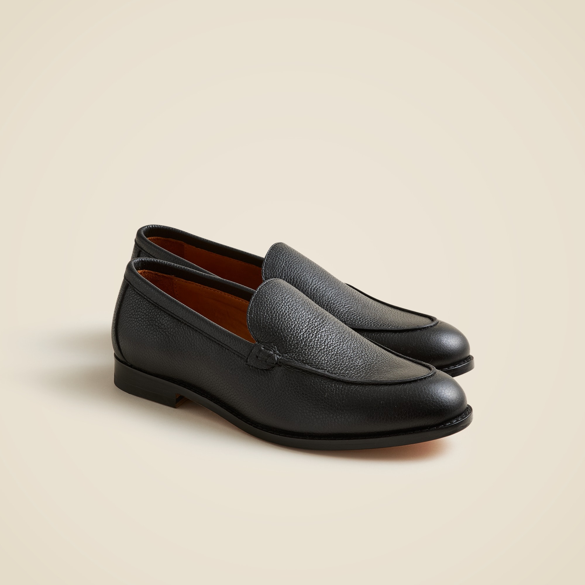 mens Ludlow Venetian loafers with leather soles