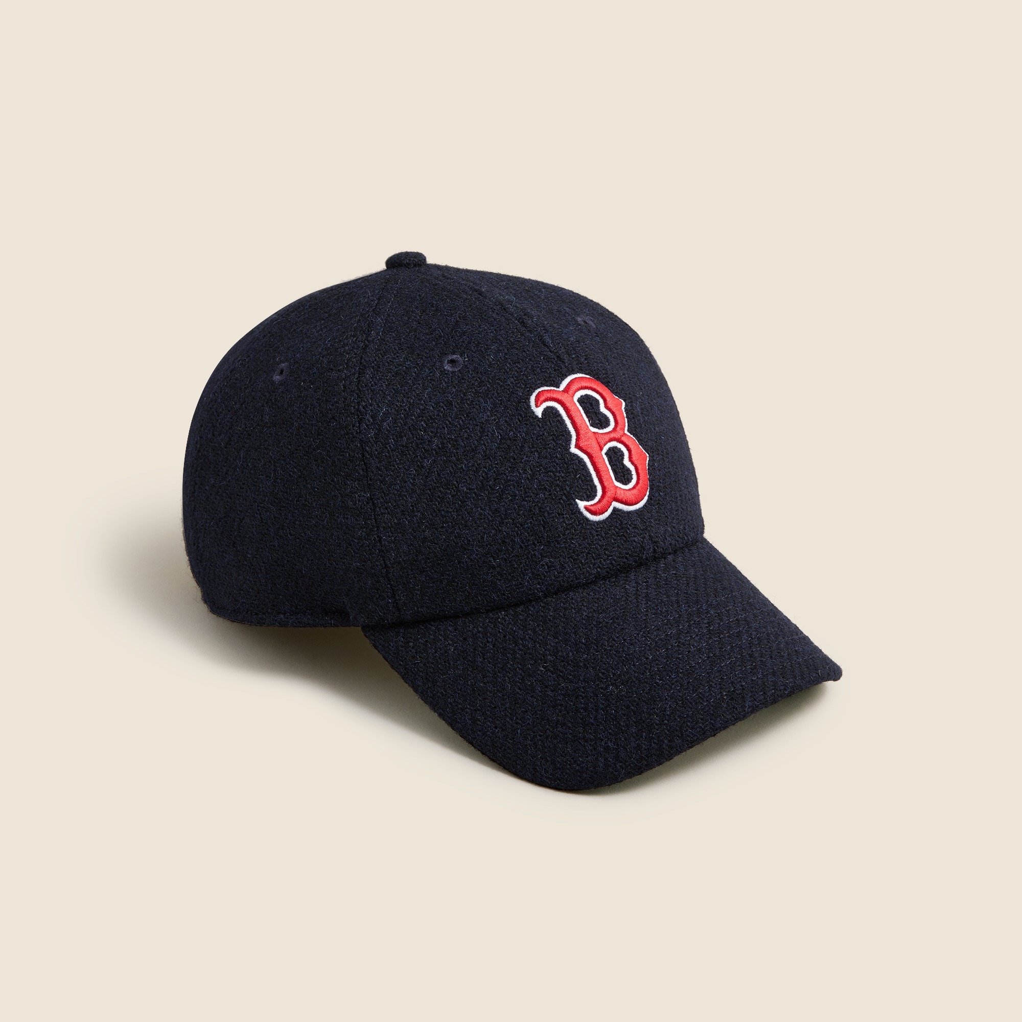 mens '47 X J.Crew Boston Red Sox Clean Up cap in Harris Tweed&reg;