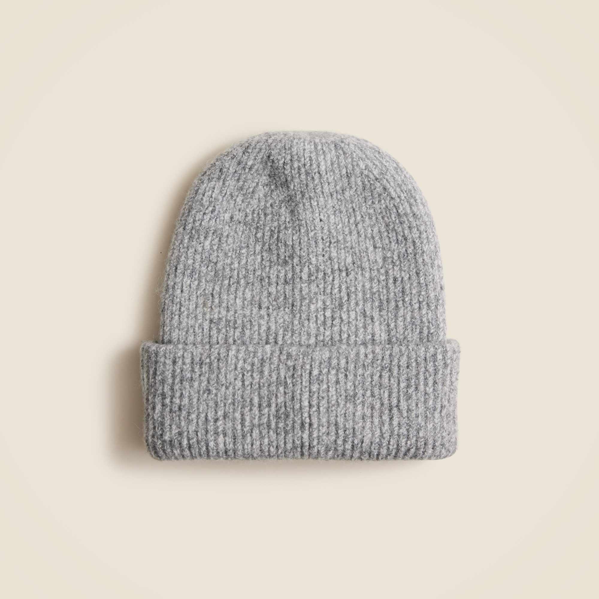 womens Marled beanie in Supersoft yarn