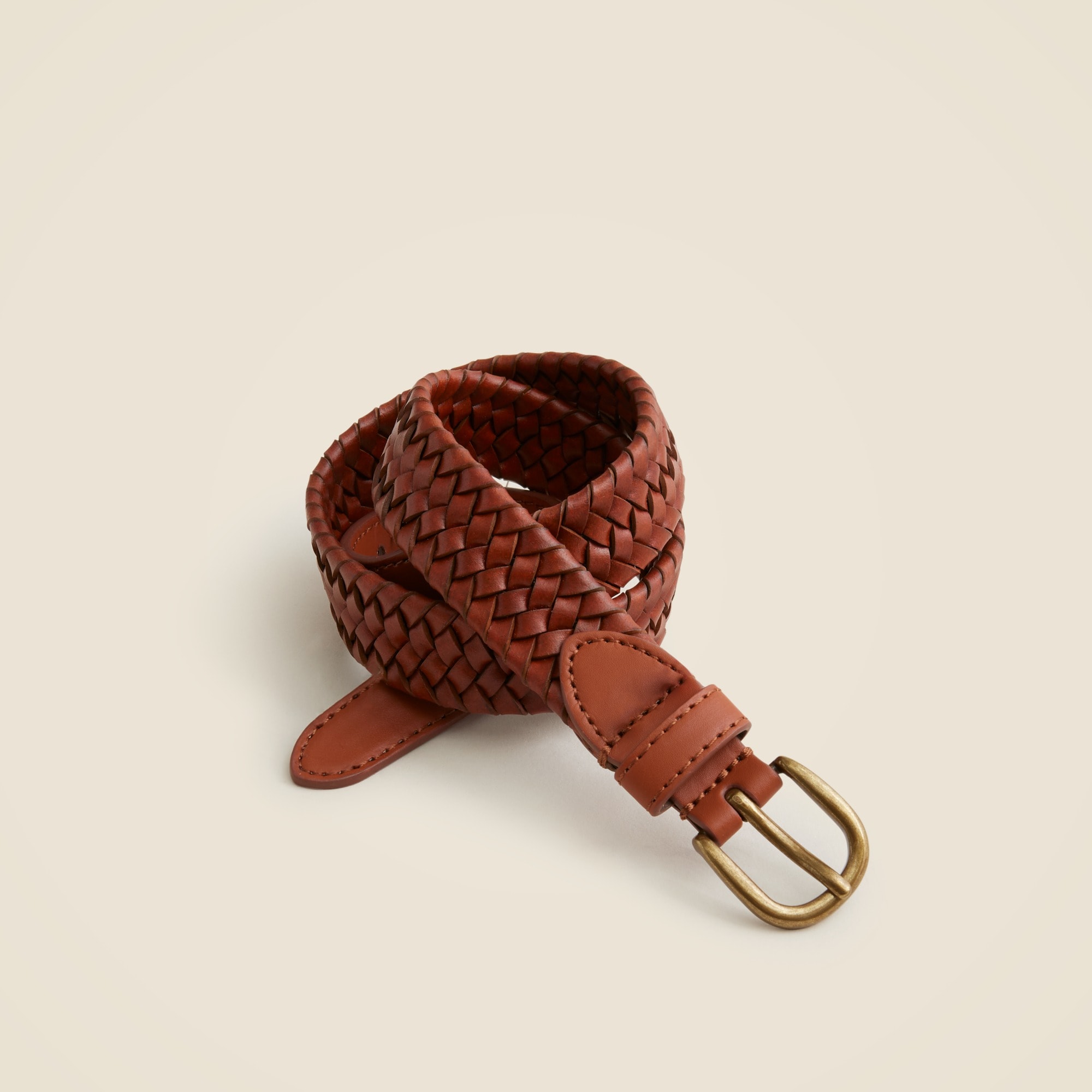 boys Kids' stretchy woven leather belt