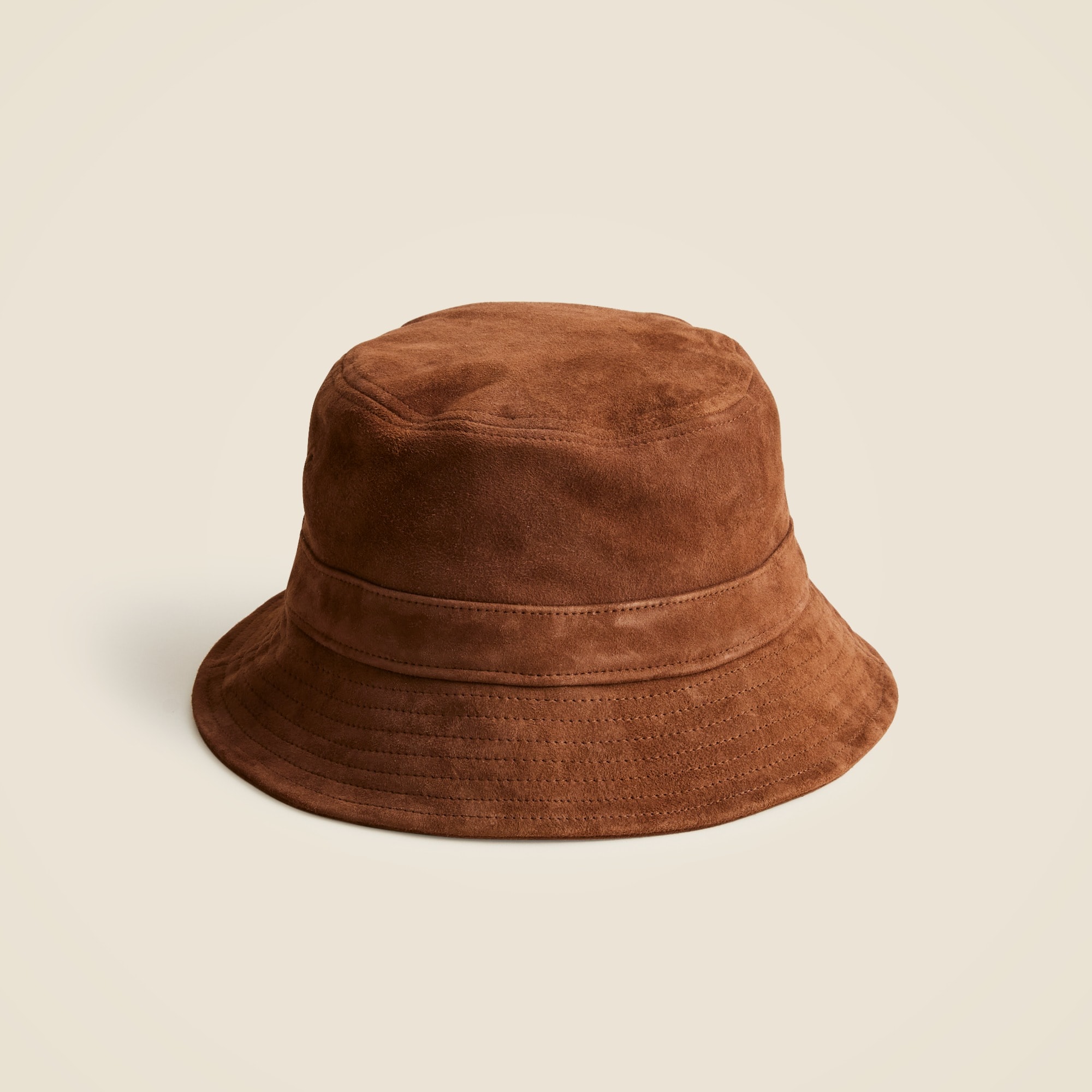 mens Suede bucket hat