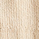 Oversized turtleneck sweater in textured yarn HTHR NATURAL