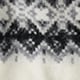 Brushed cashmere Fair Isle sweater IVORY BLACK GREY