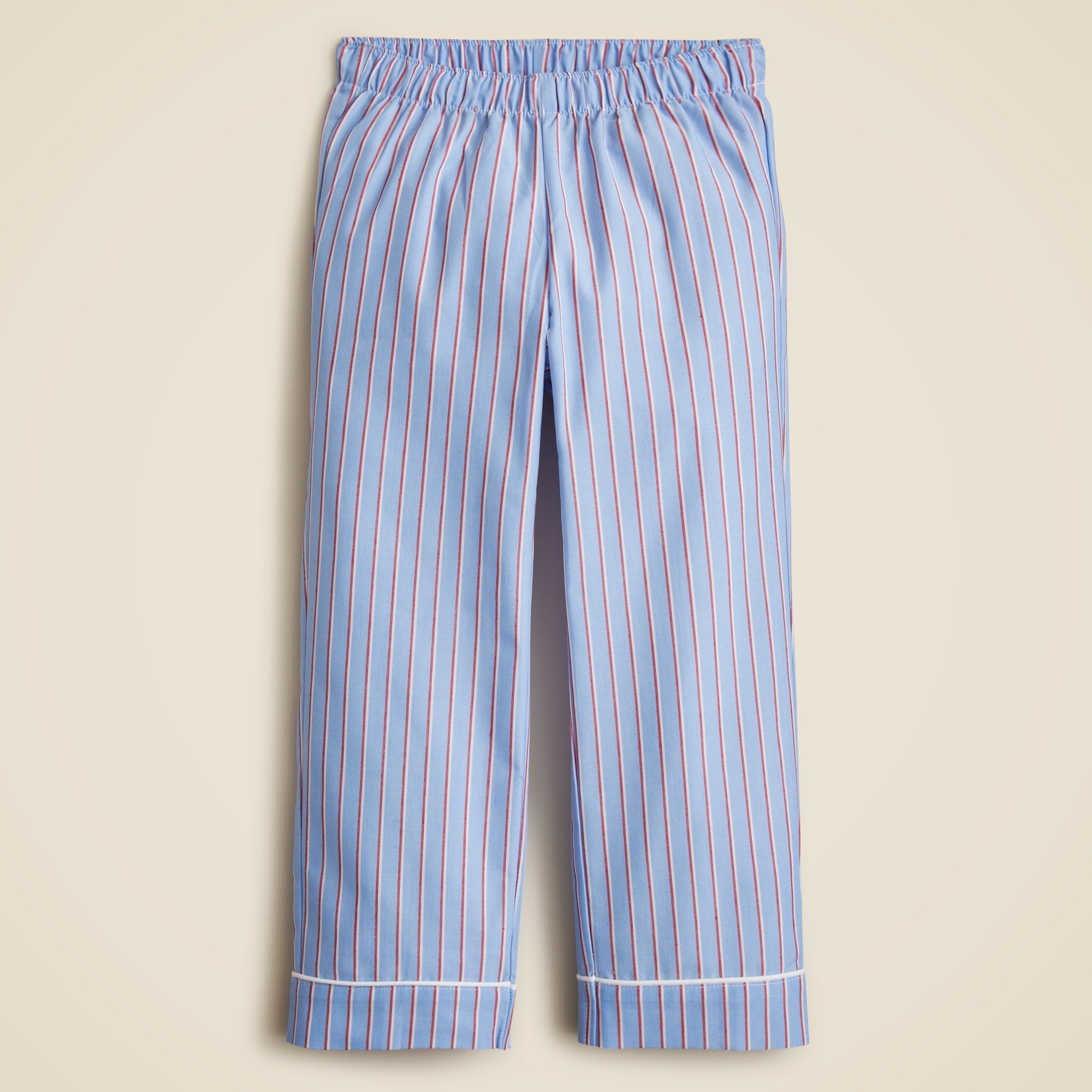  Kids' cotton poplin pajama pant