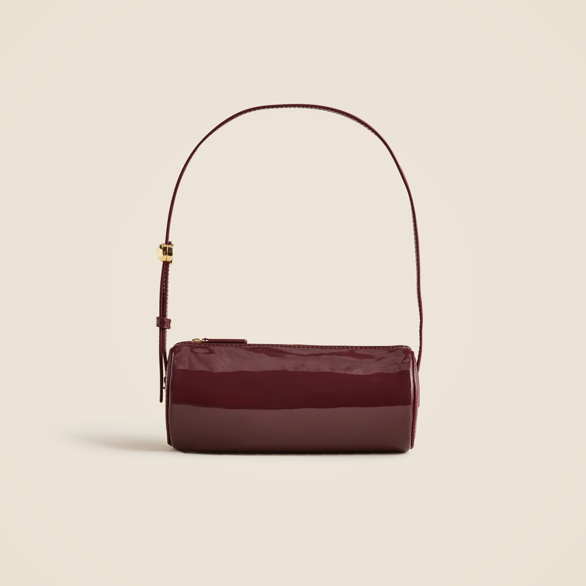 womens Bordeaux bag in patent leather