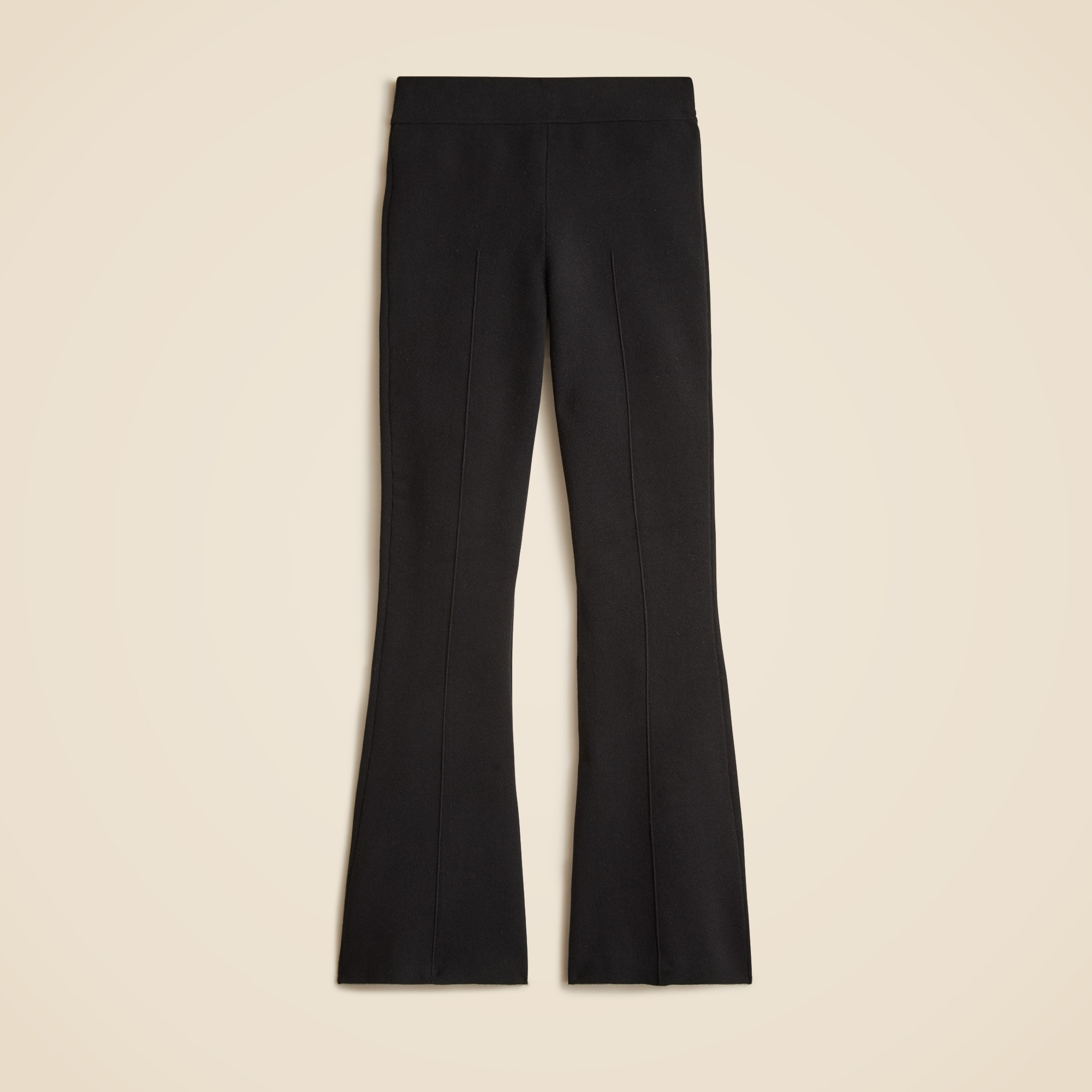 womens Slim flare sweater pant