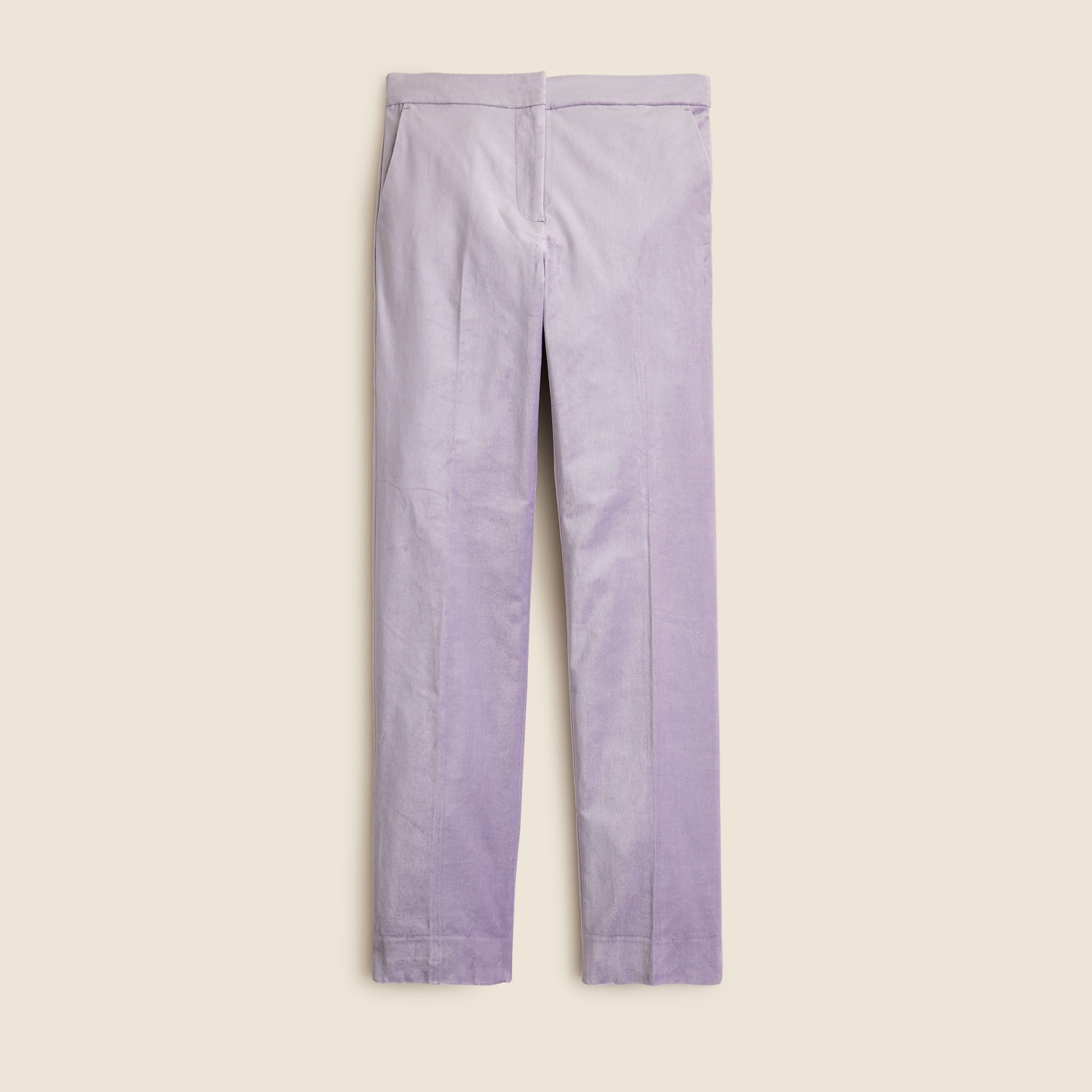 womens Kate slim-fit pant in velvet