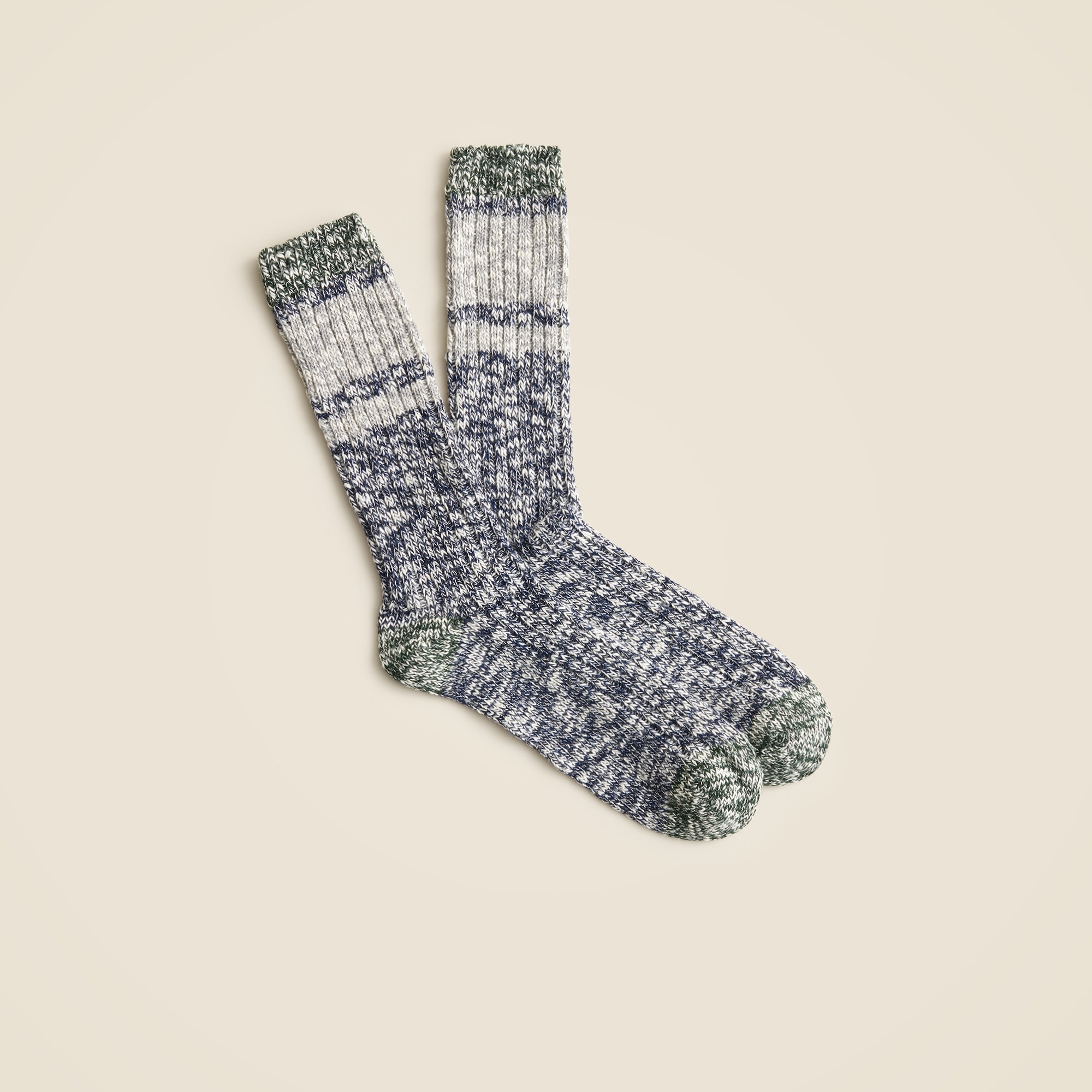 mens Lightweight slub camp socks