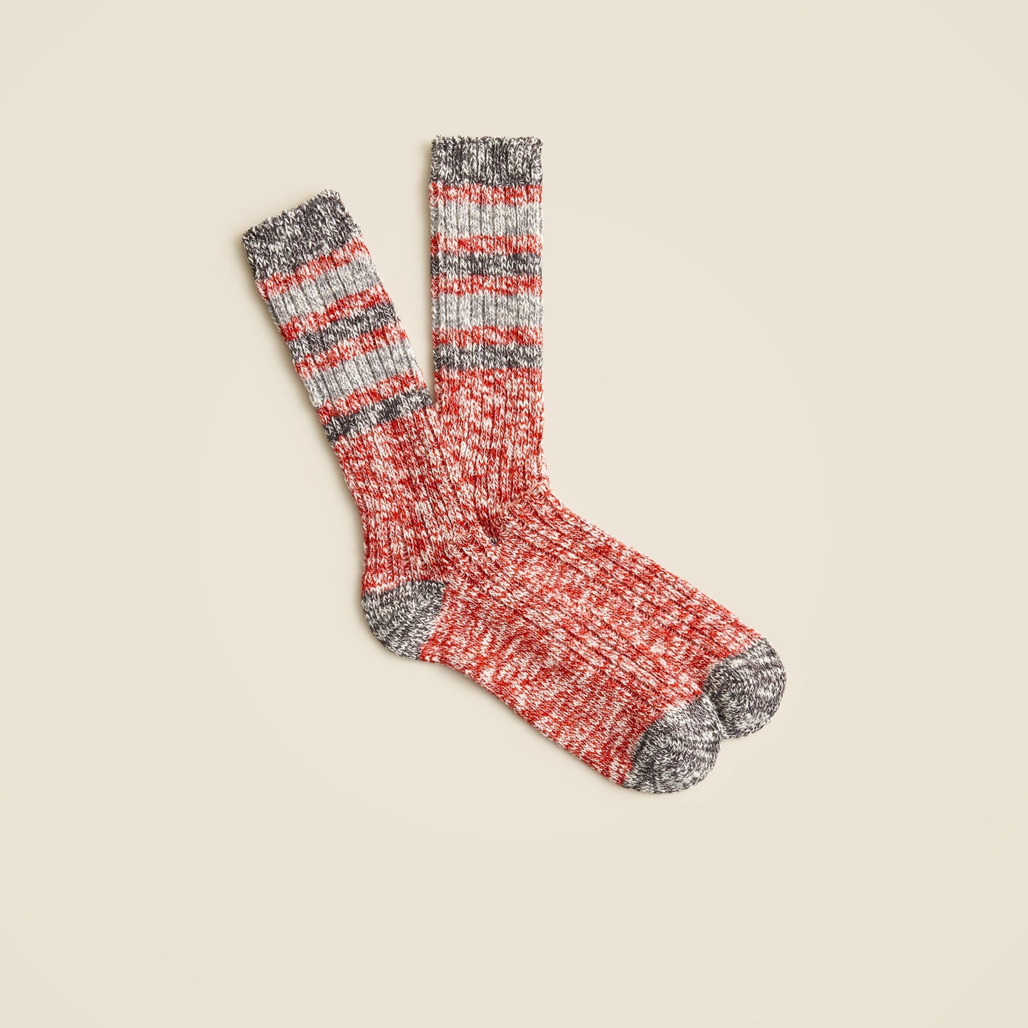 mens Lightweight slub camp socks