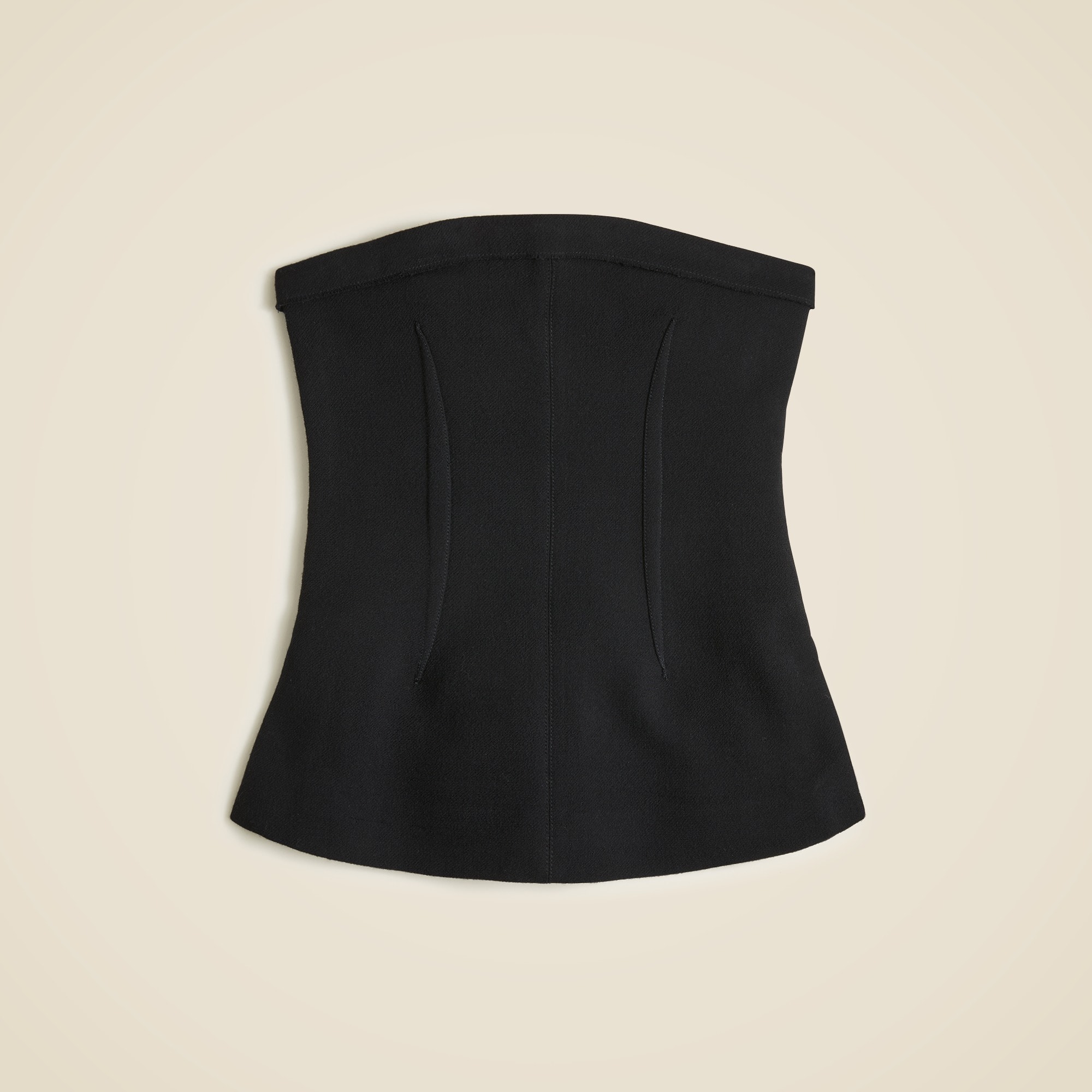 womens Wool-blend bustier top