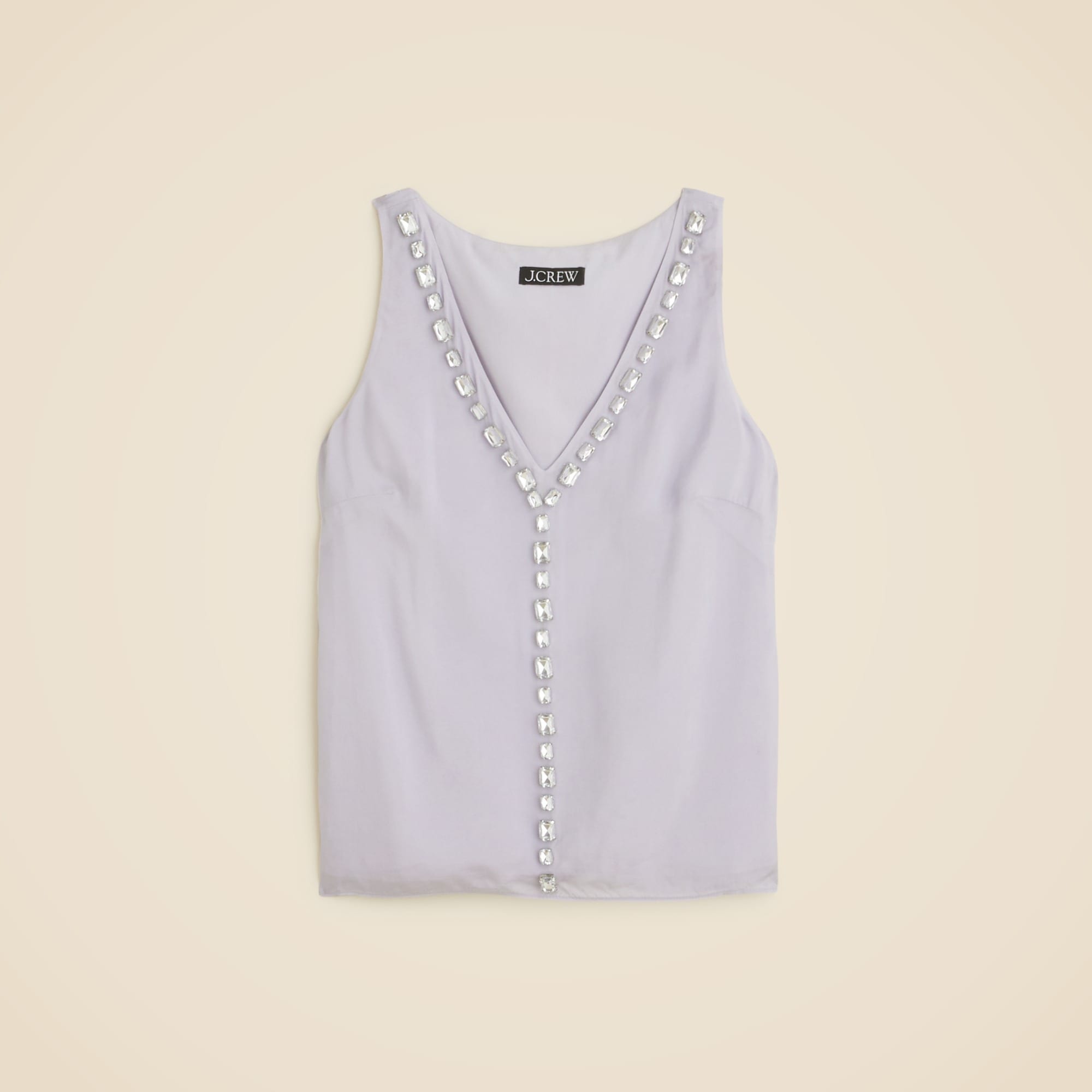 womens Collection crystal-embellished top