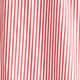 Cotton poplin pajama pant in stripe CANDY APPLE