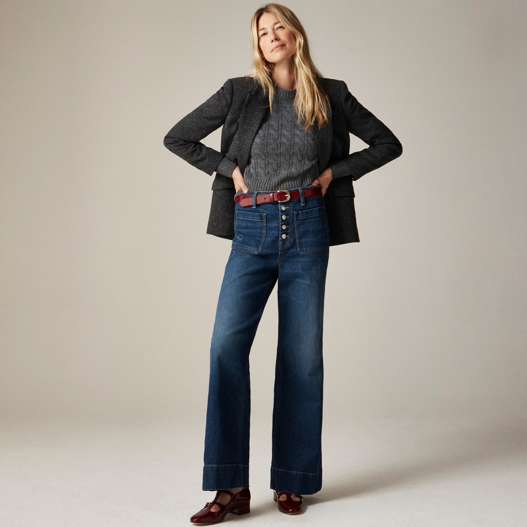 womens Denim trouser in 1996 semi-stretch