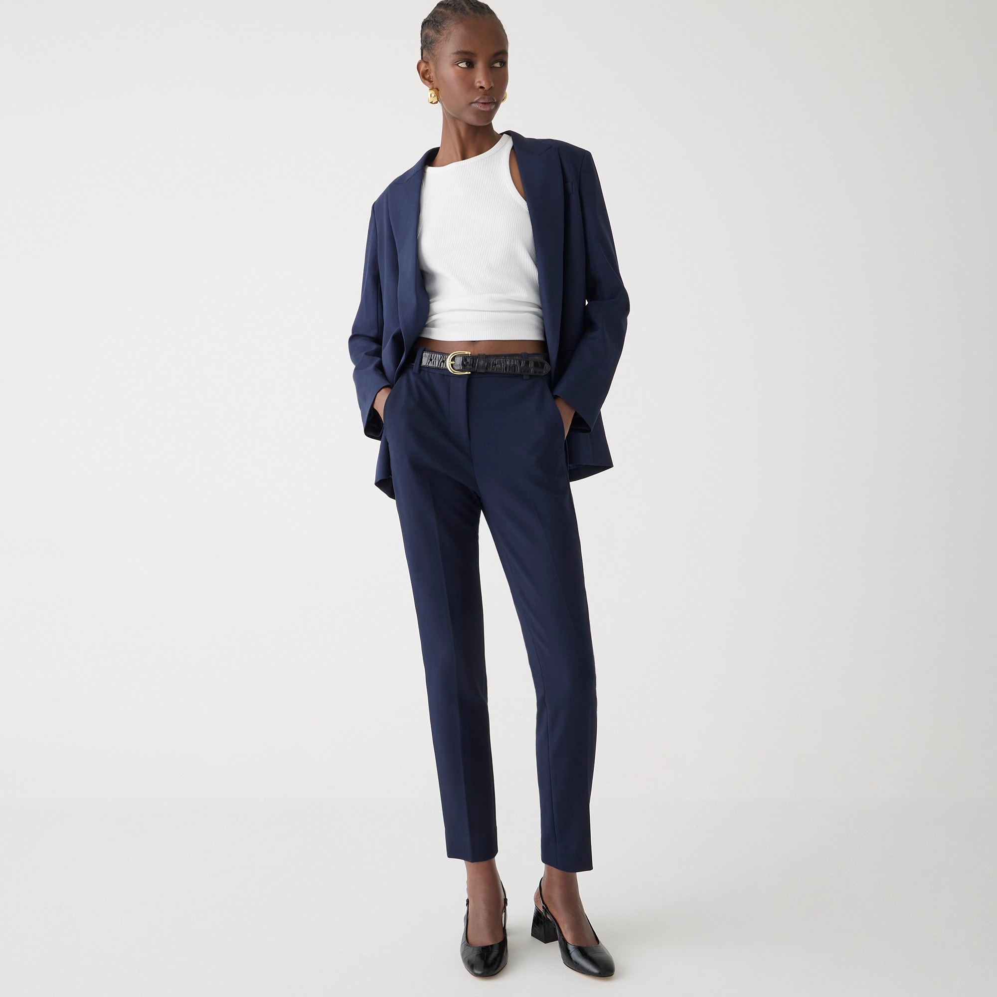 womens High-rise Cameron pant in four-season stretch