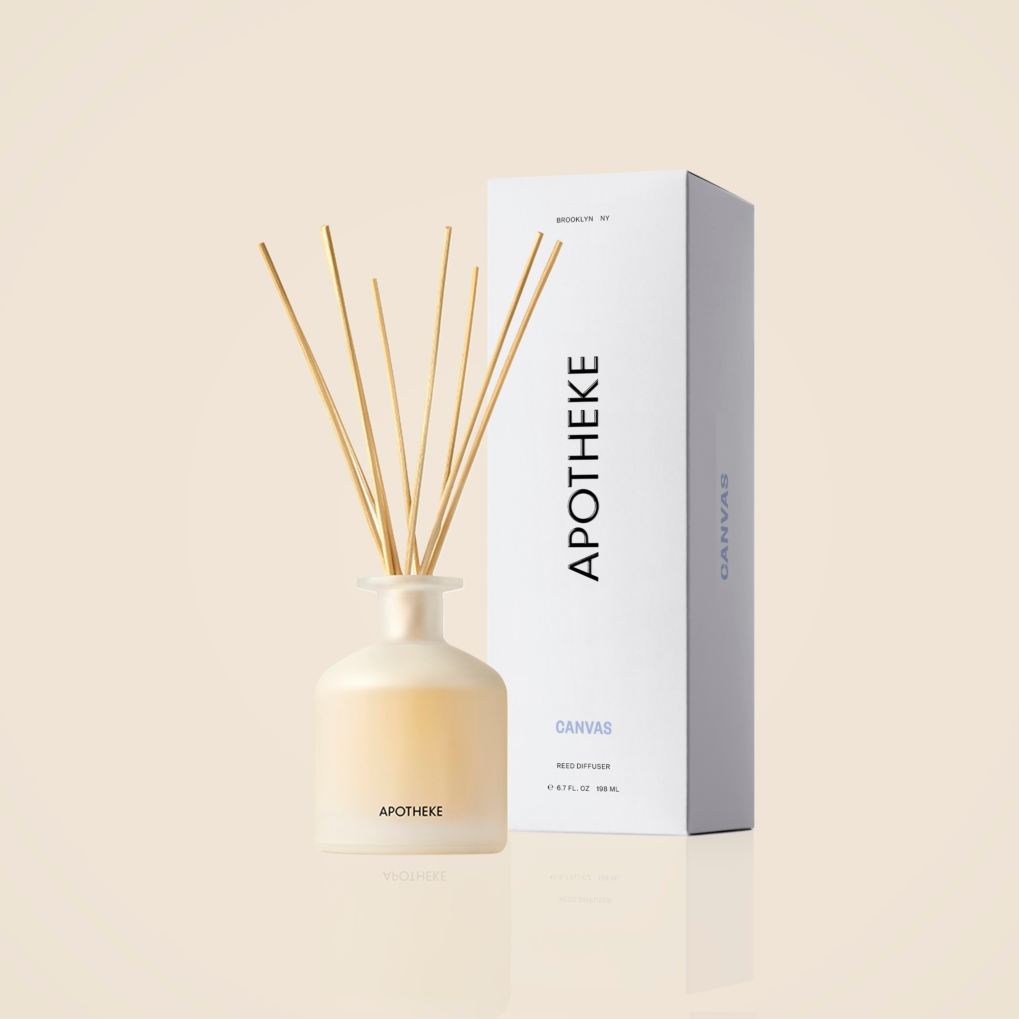 womens APOTHEKE Canvas reed diffuser