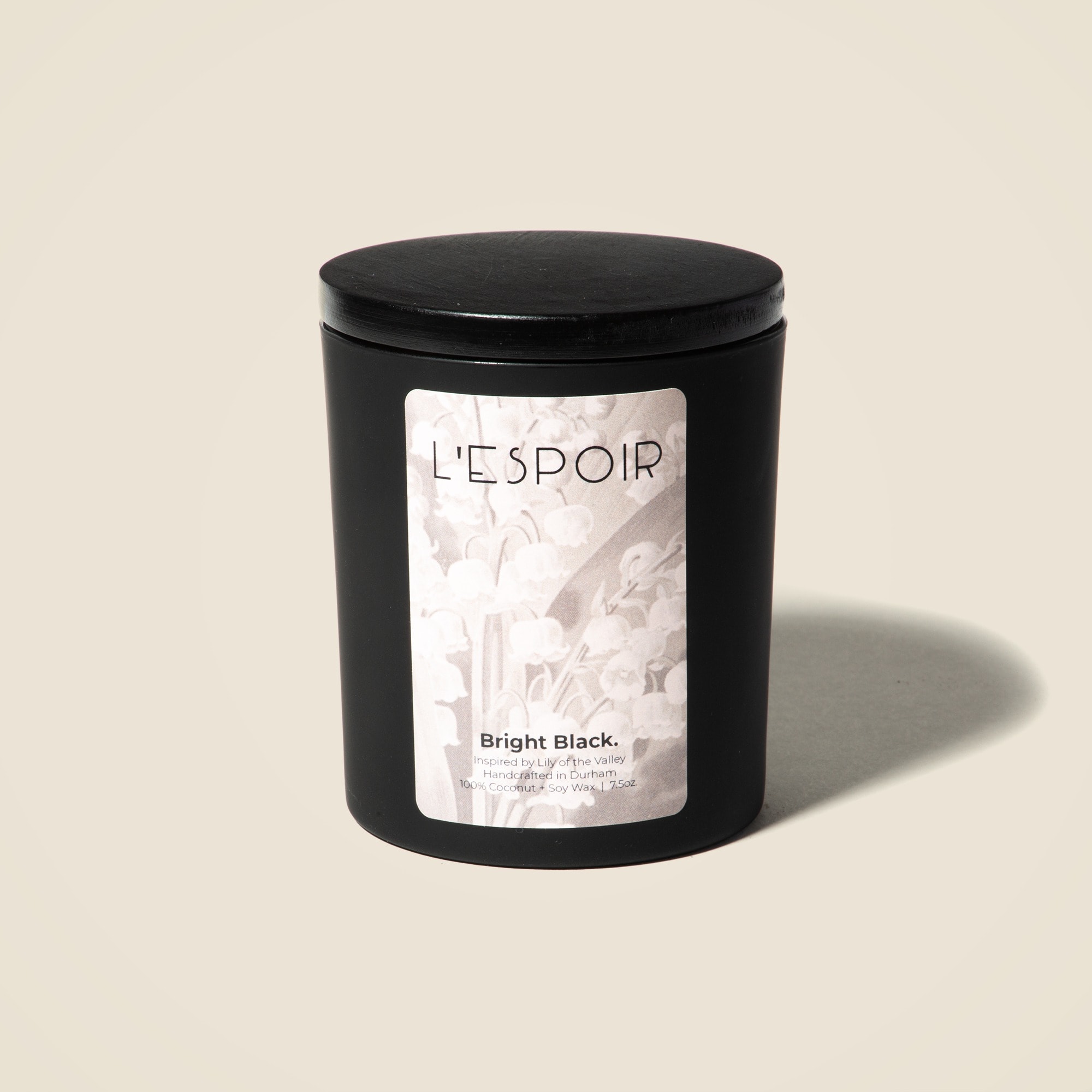 womens Bright Black™ L'espoir candle