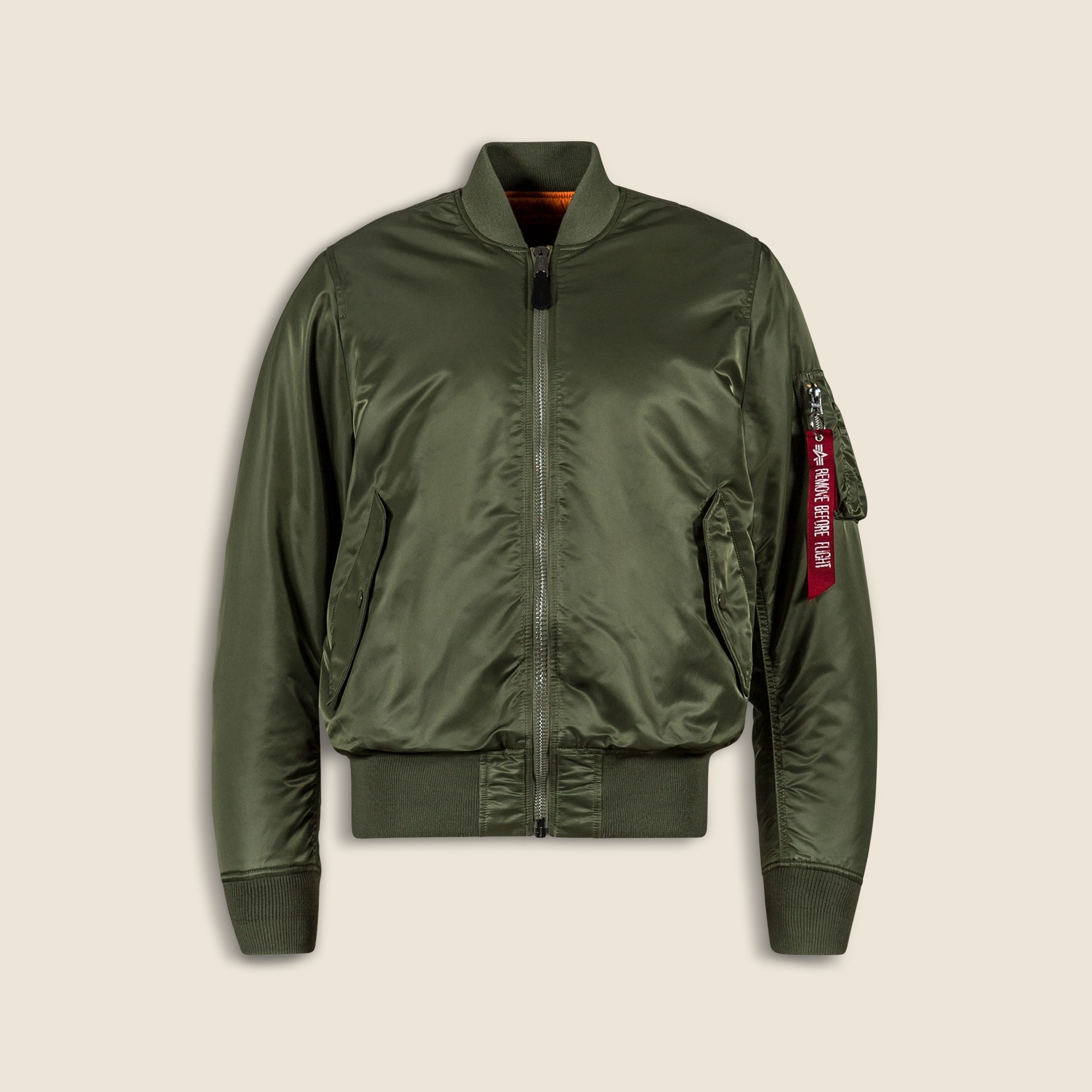  Women's Alpha Industries&reg; MA-1 flight jacket