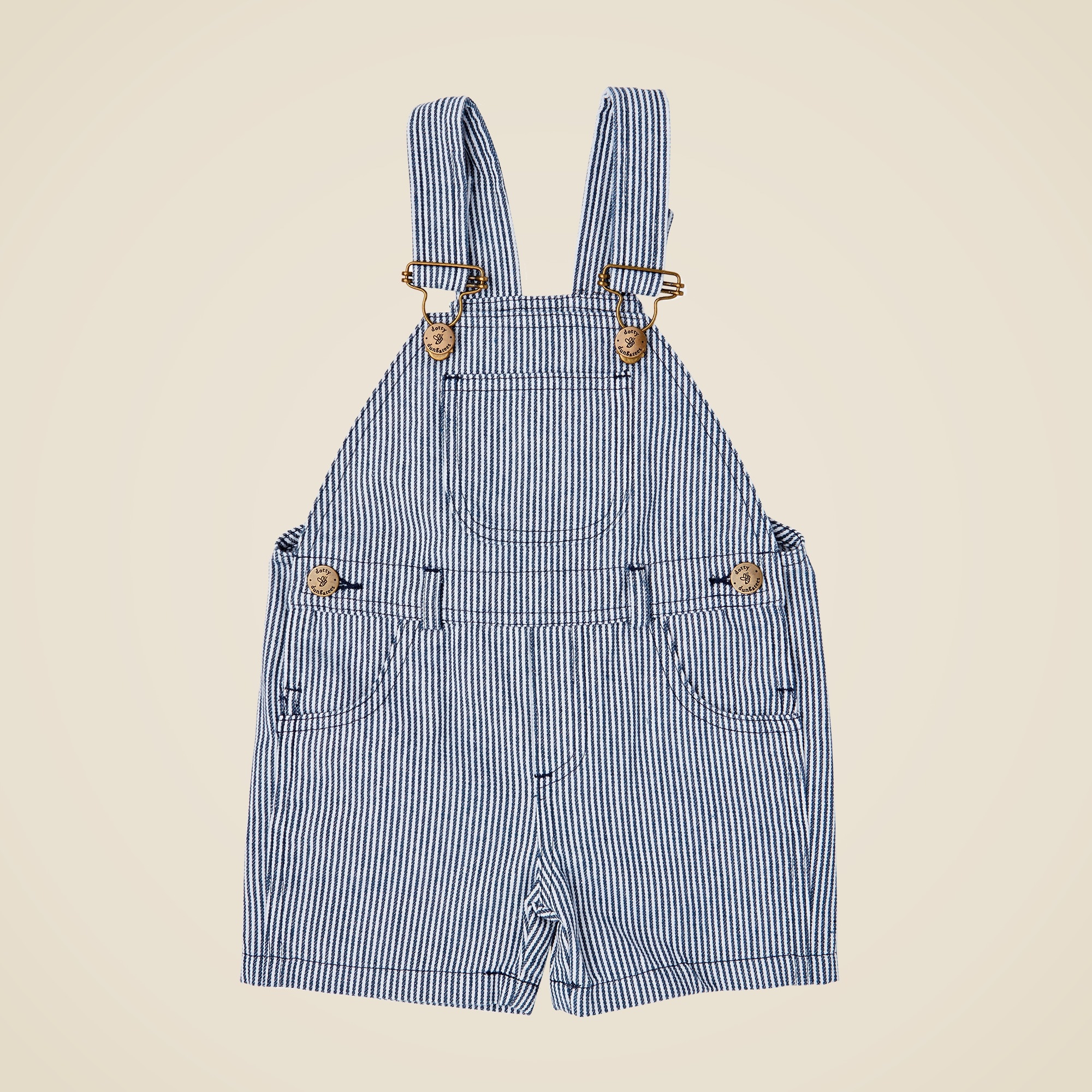 boys Dotty Dungarees kids&apos; classic overall short