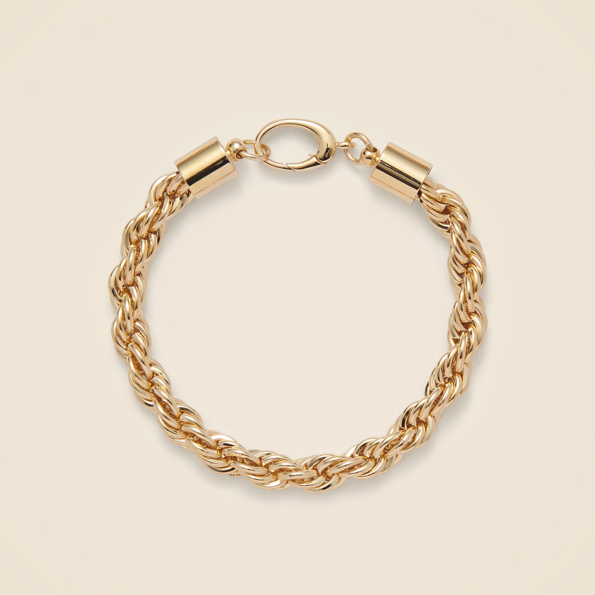 womens Lady Grey XL rope chain bracelet