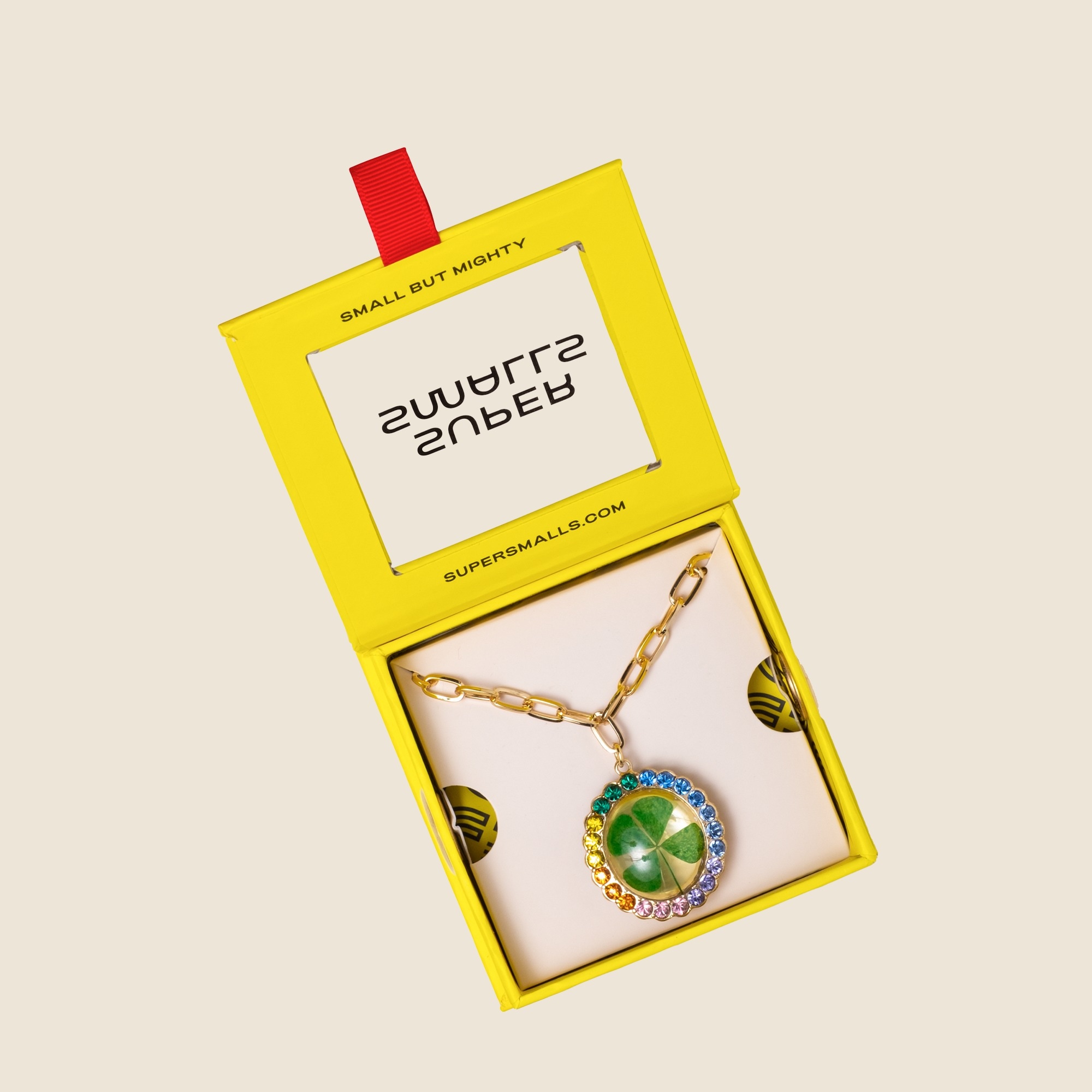 girls Super Smalls lucky streak necklace