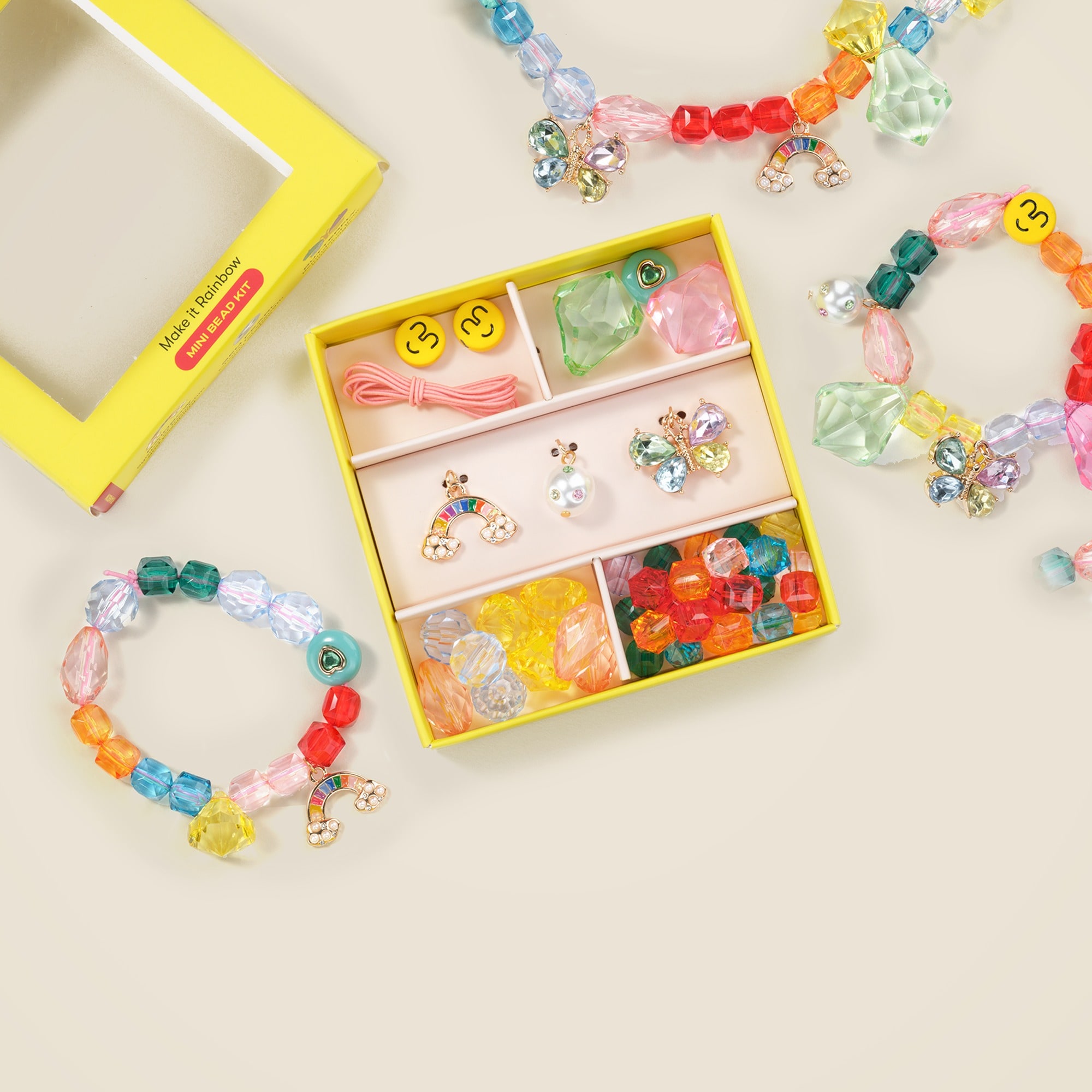 girls Super Smalls make it rainbow mini beads kit