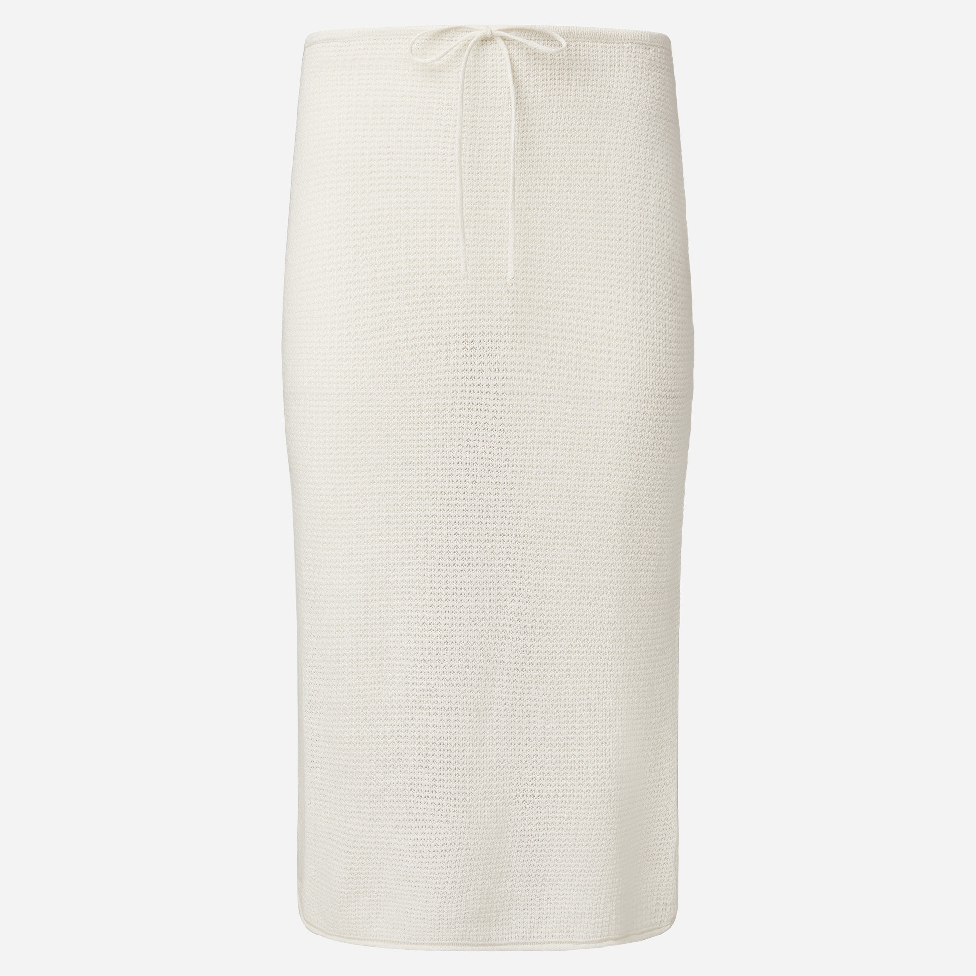 womens Onia linen knit low-rise mini skirt